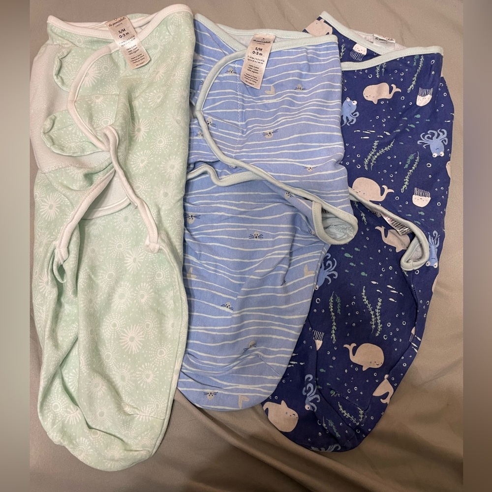 Peanut Shell Swaddles